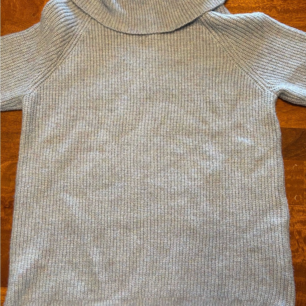 Baby Blue Turtleneck